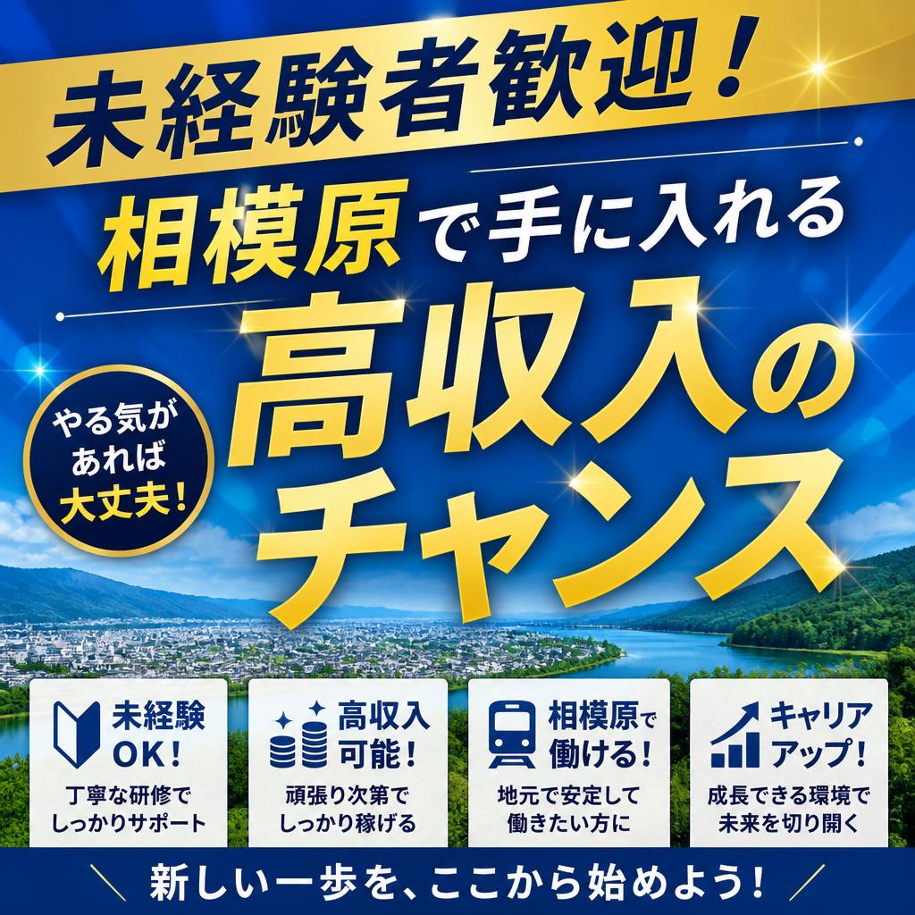 未経験者歓迎！相模原で手に入れる高収入のチャンス
